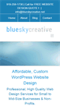 Mobile Screenshot of blueskycreative.net